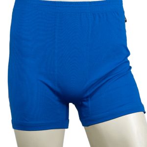 Men's Blue Shawl Boxer Shorts